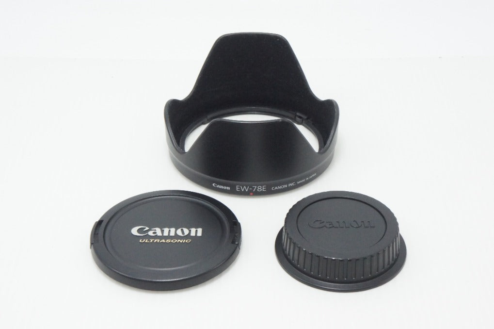 良品 Canon キヤノン EF-S 15-85mm F3.5-5.6 IS USM APS-C ズームレンズ フード付 260721f
