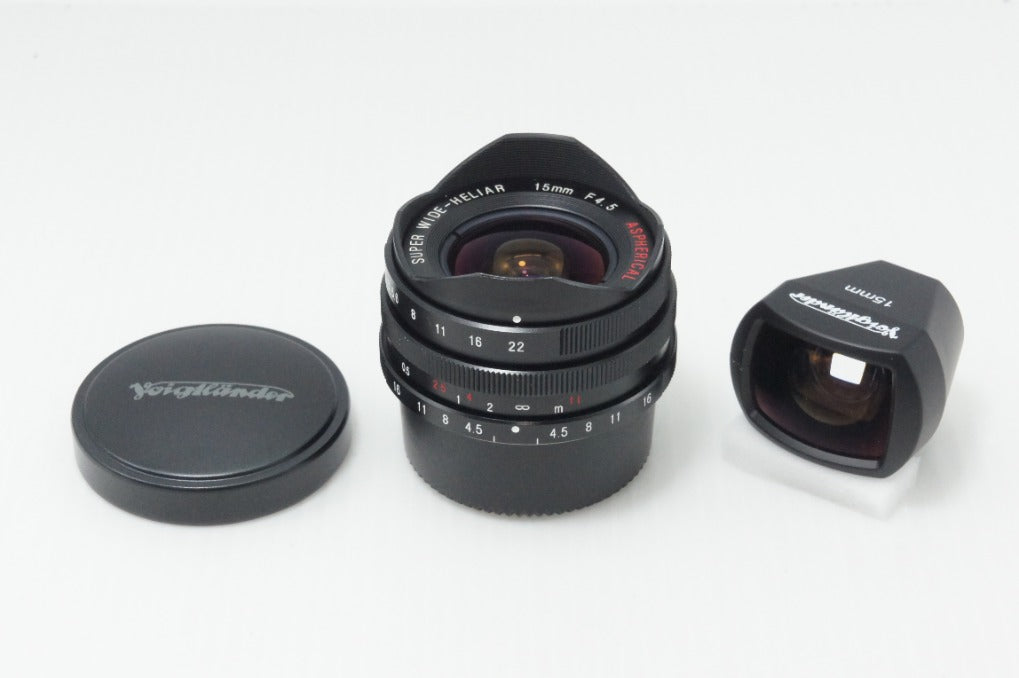 美品 VOIGTLANDER SUPER WIDE HELIAR 15mm F4.5 Aspherical Leica L39