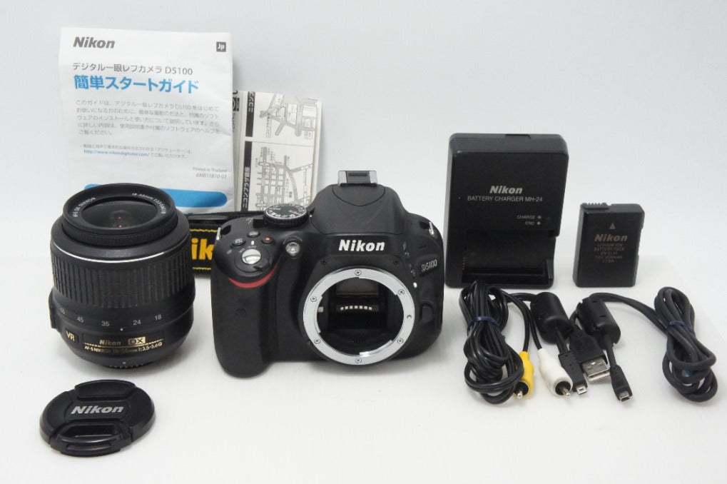Nikon ニコン D5100 ボディ + AF-S DX NIKKOR 18-55mm VR レンズキット