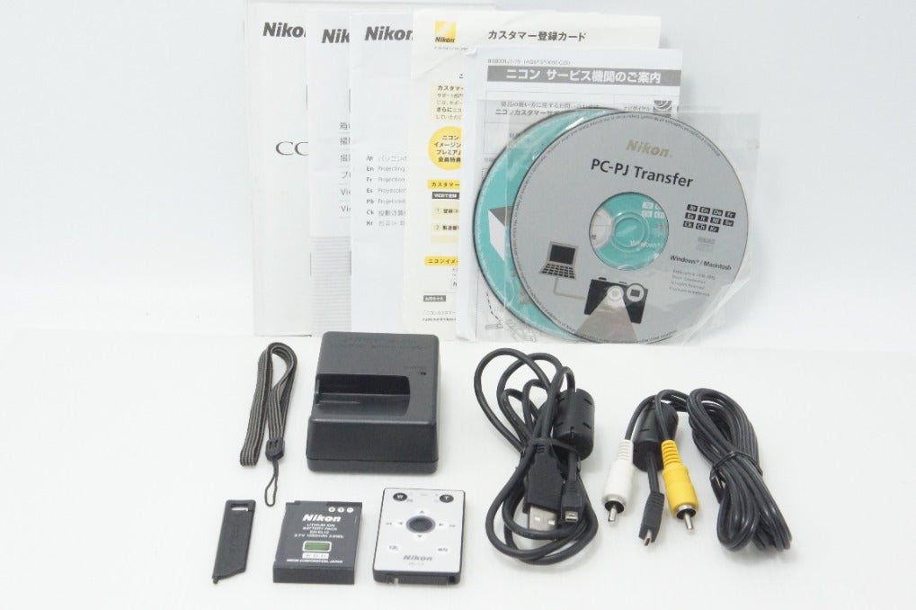 良品 Nikon ニコン COOLPIX S1100pj コンパクトデジタルカメラ ブラック 260730h