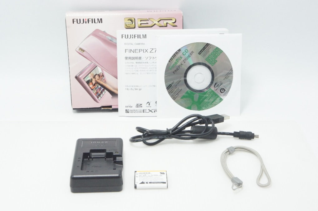 FUJIFILM 富士フイルム FinePix Z700EXR コンパクトデジタルカメラ ピンク 元箱付 260910b