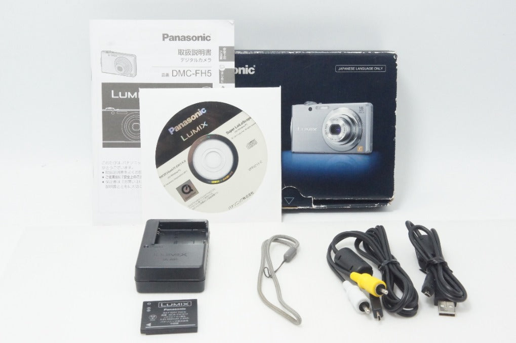 Panasonic パナソニック LUMIX DMC FH5 コンパクトデジタルカメラ ピンクゴールド 元箱付 261008c