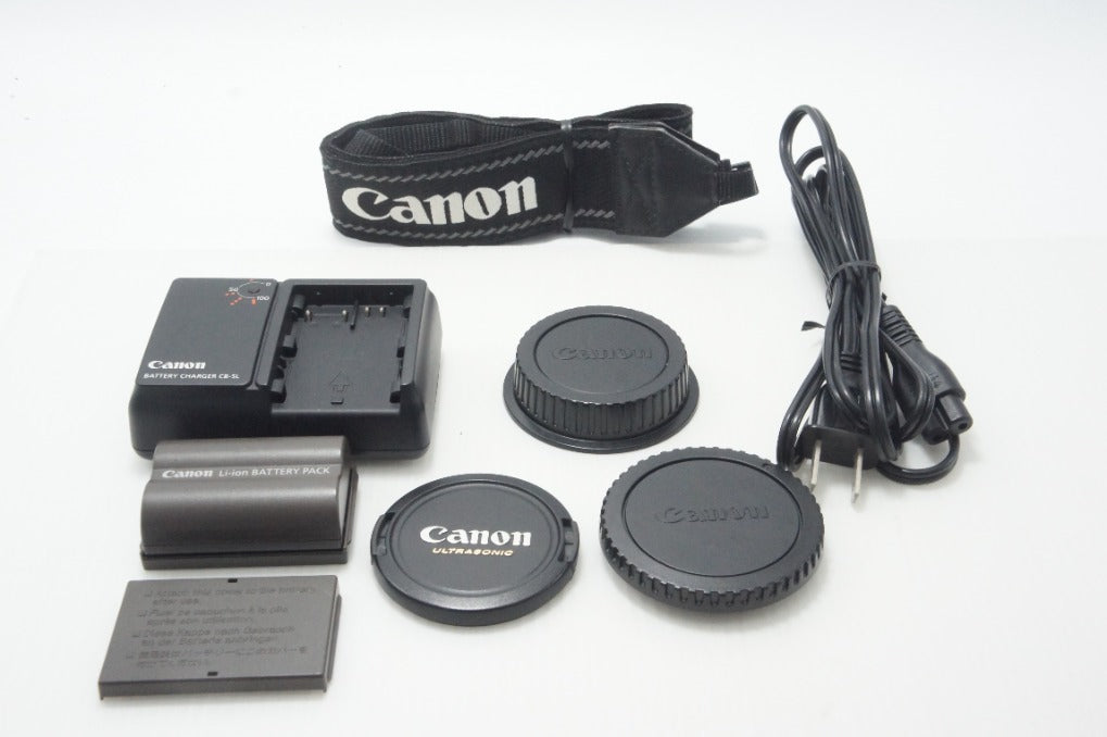 Canon キヤノン EOS Kiss Digital レンズキット (EF-S 18-55mm II USM) デジタル一眼レフカメラ シルバー EFマウント APS-C 261014l