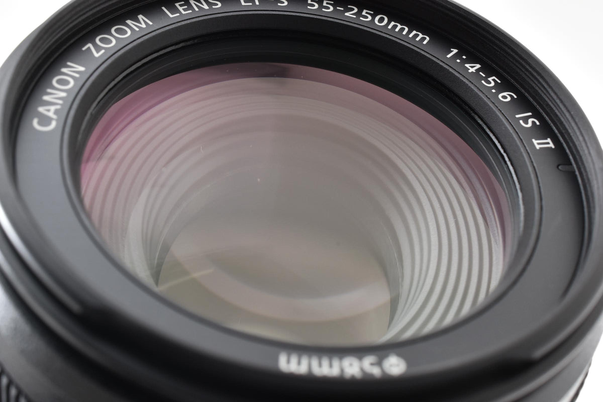 良品 Canon キヤノン EF-S 55-250mm F4-5.6 IS II AFレンズ APS-C 260921q