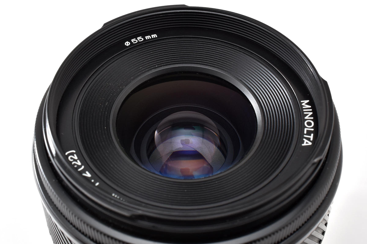 MINOLTA ミノルタ AF 35mm F2 AFレンズ SONY ソニー αマウント フード付 260928x
