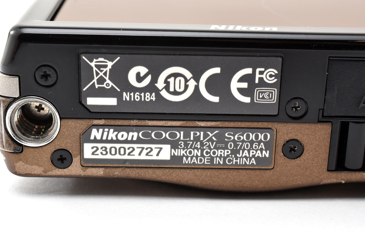 Nikon ニコン COOLPIX S6000 コンパクトデジタルカメラ ソフトブラウン 260930v