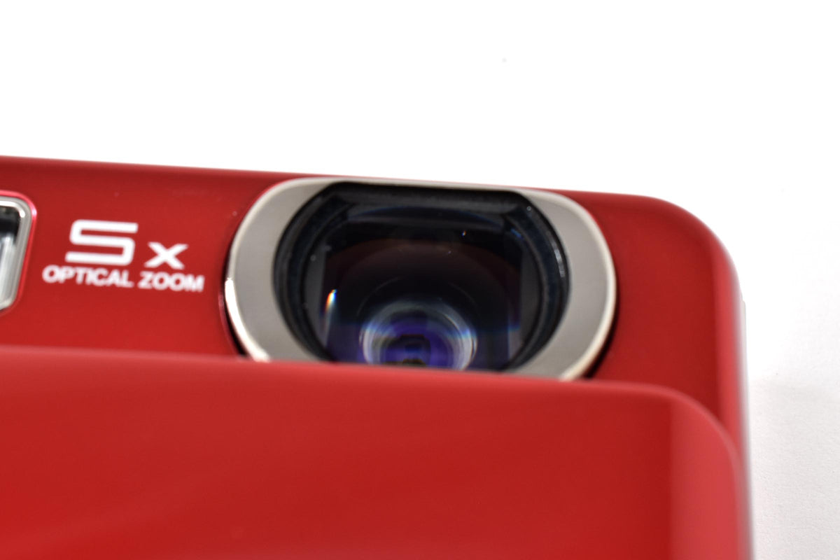 美品 FUJIFILM 富士フイルム FinePix Z700EXR コンパクトデジタルカメラ レッド 元箱付 260925g