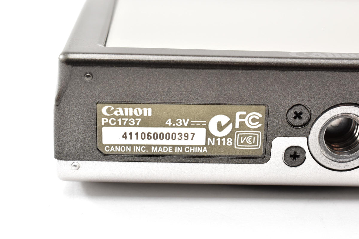 美品 Canon キヤノン PowerShot A3400 IS コンパクトデジタルカメラ シルバー 元箱付 260925c