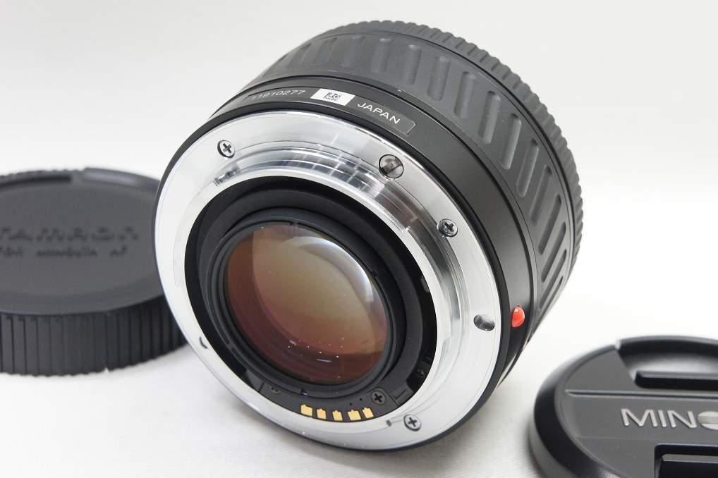 良品 MINOLTA ミノルタ AF 50mm F1.4 NEW Second version SONY αマウント 単焦点レンズ 250805f