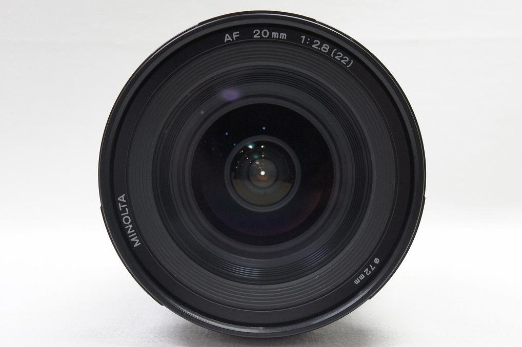 MINOLTA ミノルタ AF 20mm F2.8 New Second version SONY ソニー αマウント 単焦点レンズ 250805h