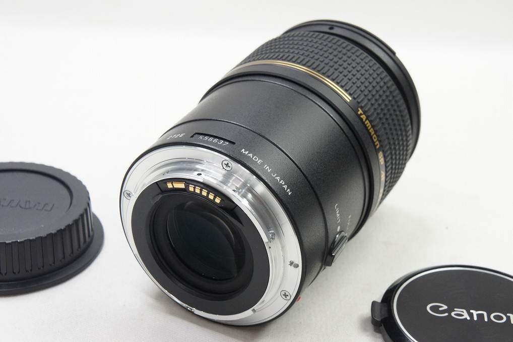TAMRON タムロン SP AF 90mm F2.8 Di MACRO 272E Canon EFマウント 単焦点レンズ ポーチ付 250526c