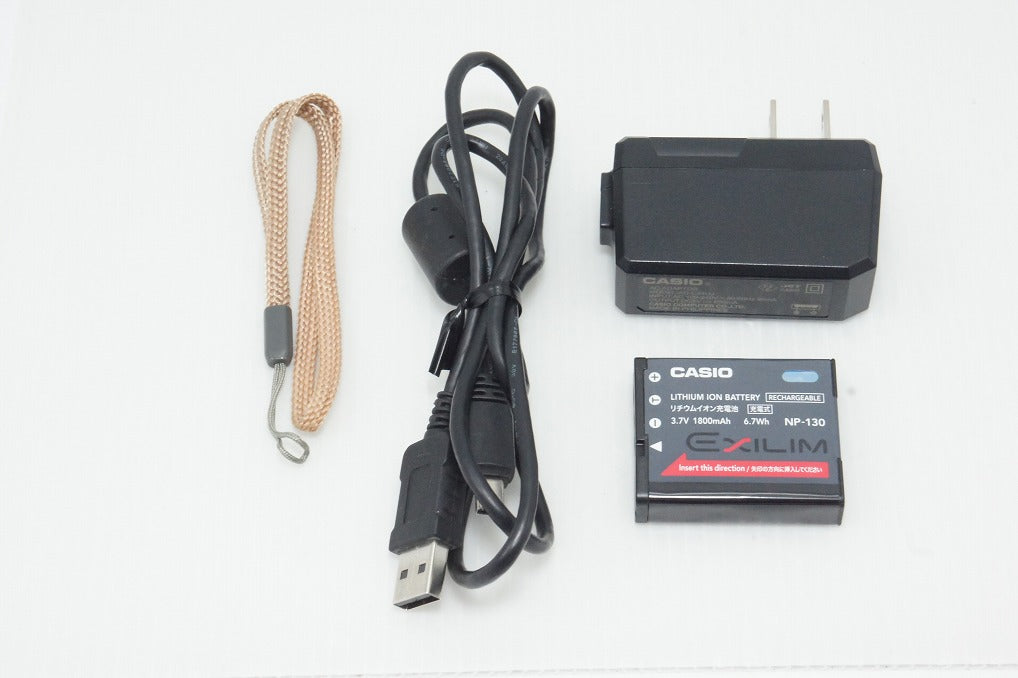 CASIO HIGH SPEED EXILIM EX-ZR200 Compact Digital Camera Red 260508al