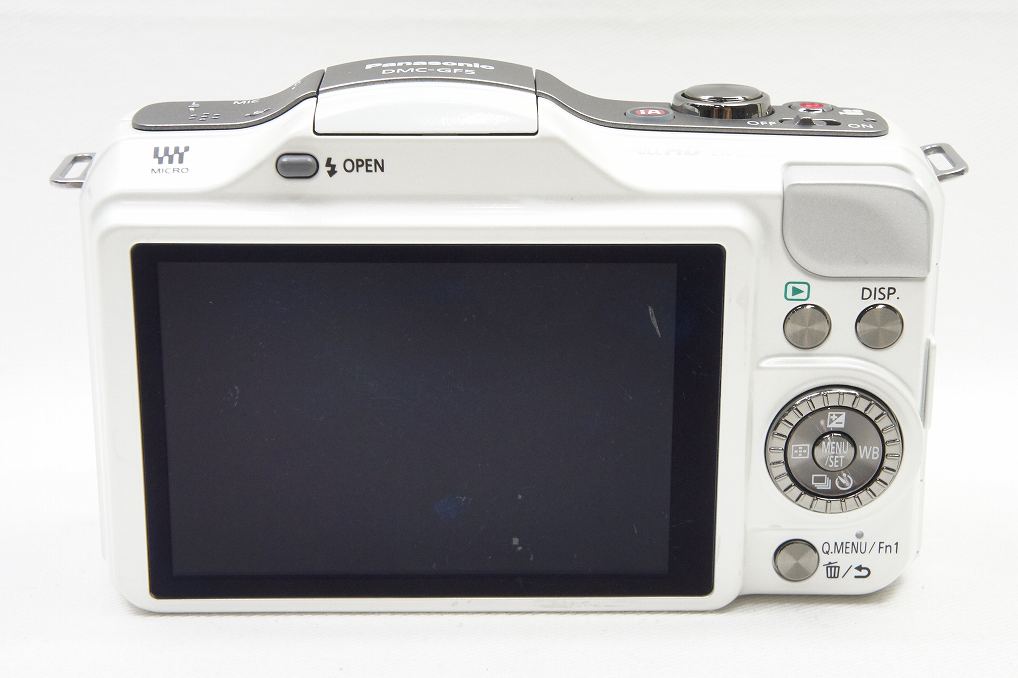 良品 Panasonic パナソニック LUMIX DMC-GF5 ボディ ミラーレス一眼カメラ ホワイト 250804aj