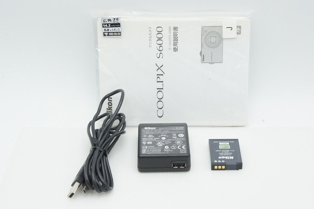 良品 Nikon ニコン COOLPIX S6000 コンパクトデジタルカメラ フラッシュレッド 260319t