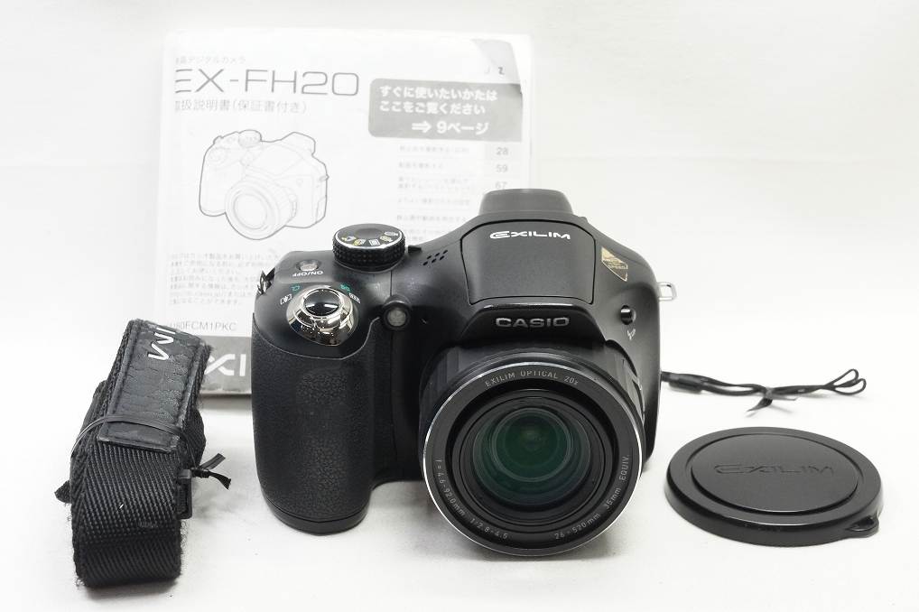 訳あり品 CASIO カシオ HIGH SPEED EXILIM EX-FH20 デジタルカメラ 250804b