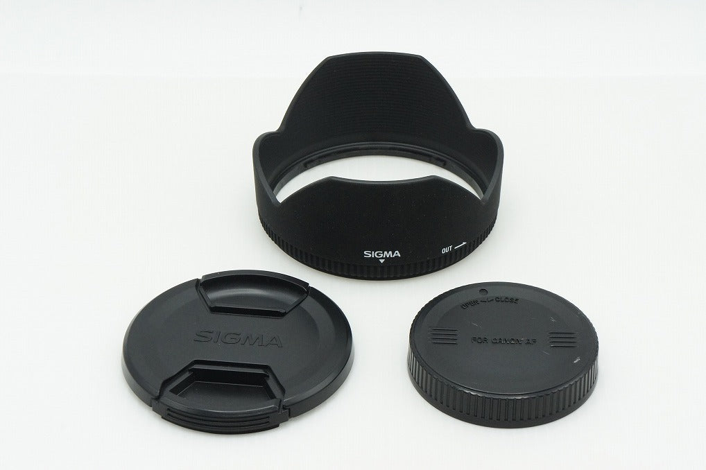 美品 SIGMA シグマ 50mm F1.4 EX DG HSM Canon キヤノン EFマウント 単焦点レンズ フルサイズ フード付 260205s
