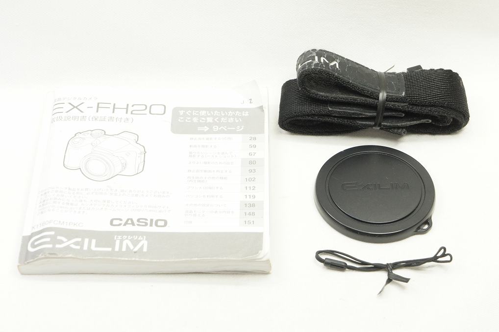 訳あり品 CASIO カシオ HIGH SPEED EXILIM EX-FH20 デジタルカメラ 250804b