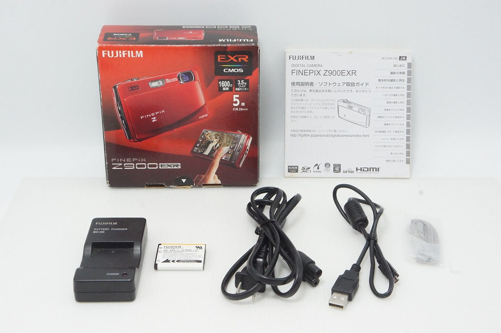 FUJIFILM フジフィルム FinePix Z900EXR コンパクトデジタルカメラ レッド 元箱付 260508a