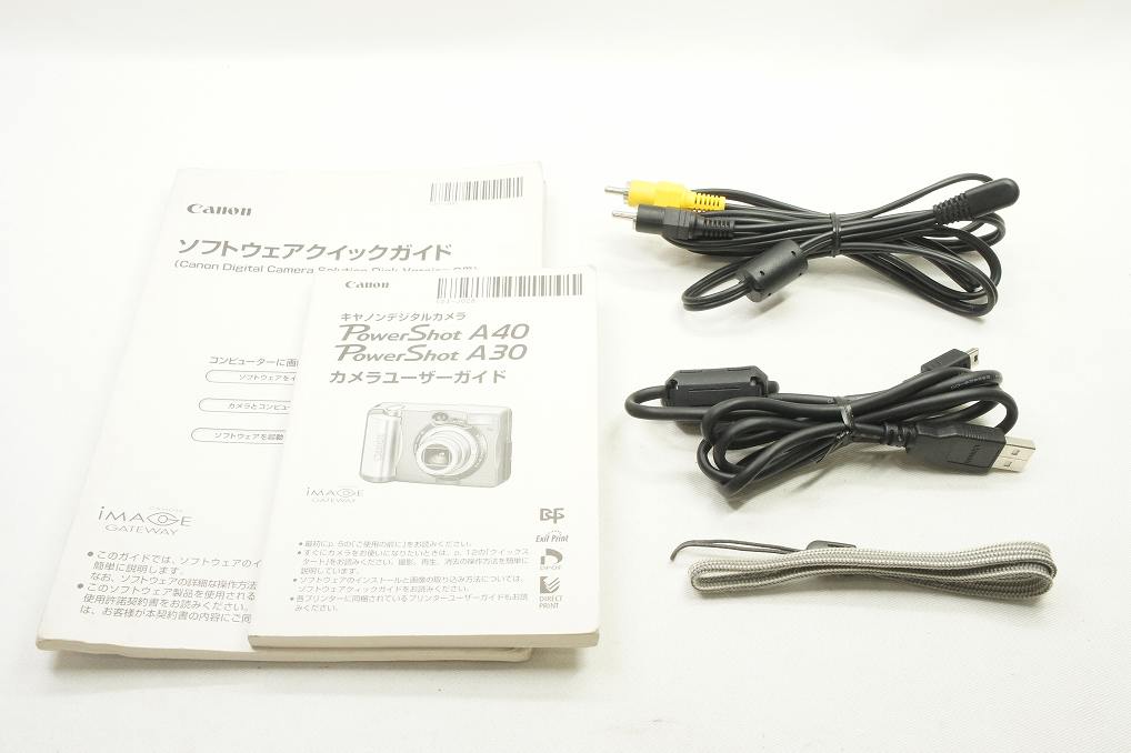 Canon キヤノン PowerShot A40 コンパクトデジタルカメラ 250809a