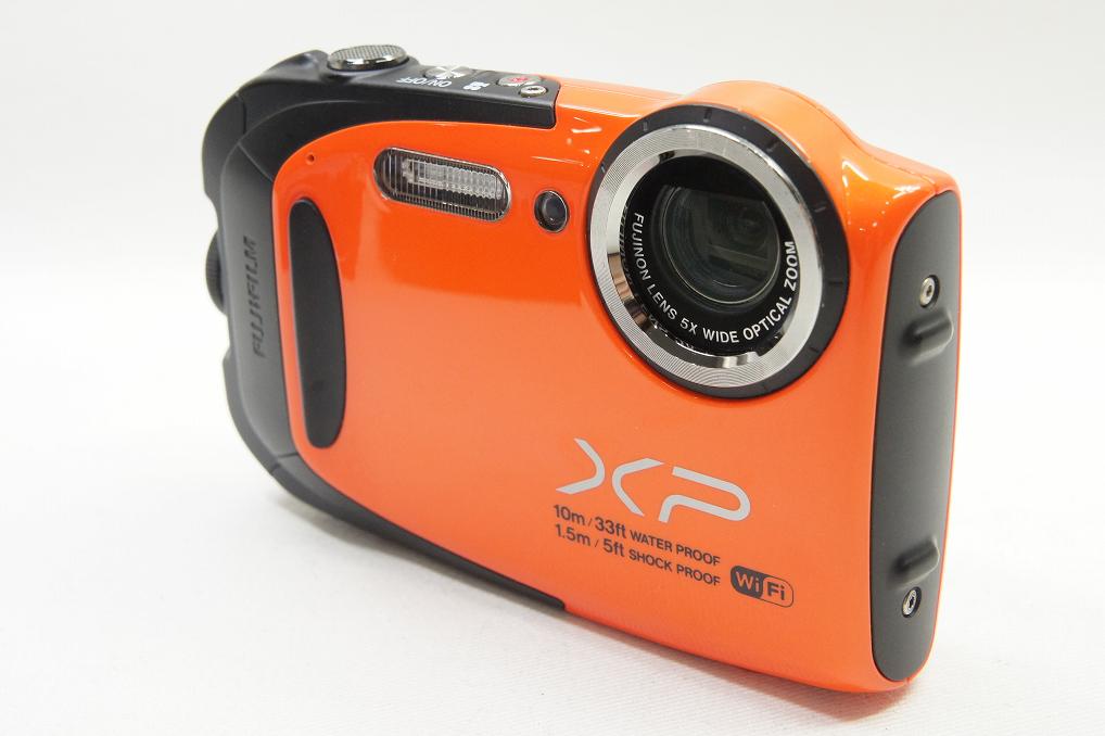 良品 FUJIFILM フジフィルム XP70 コンパクトデジタルカメラ オレンジ 250804as