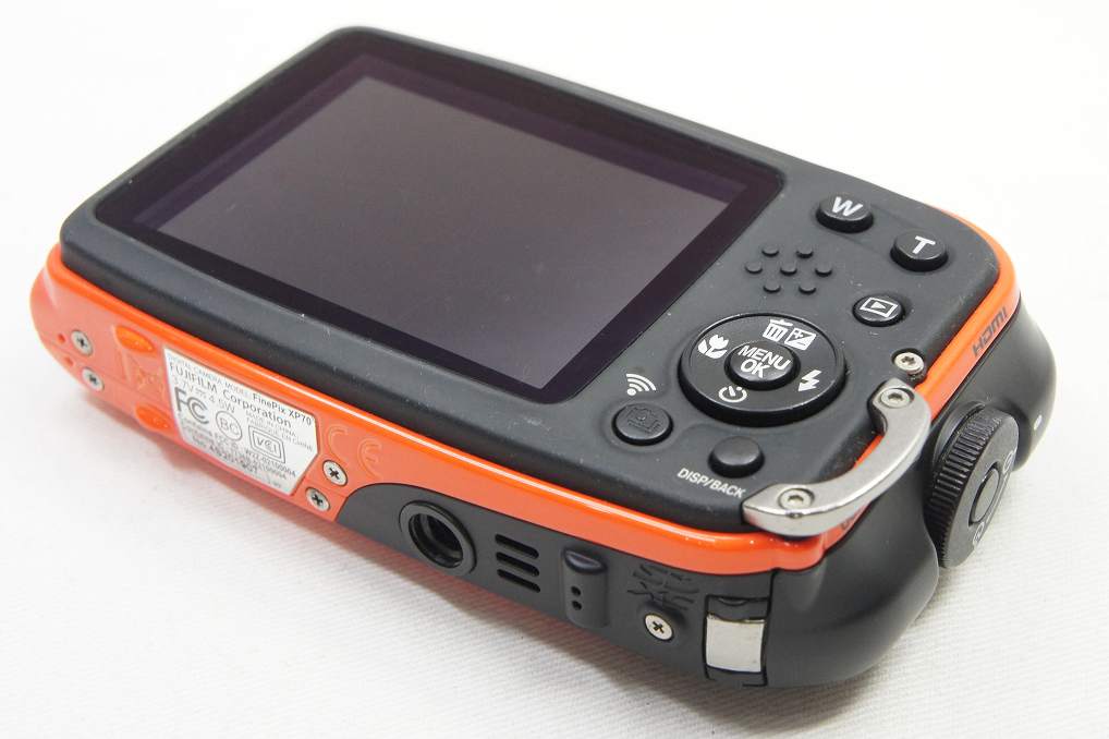 良品 FUJIFILM フジフィルム XP70 コンパクトデジタルカメラ オレンジ 250804as