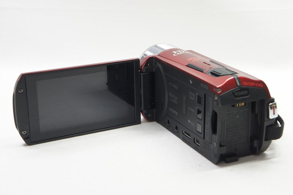 良品 Canon キヤノン iVIS HF R31 デジタルビデオカメラ レッド 250811b