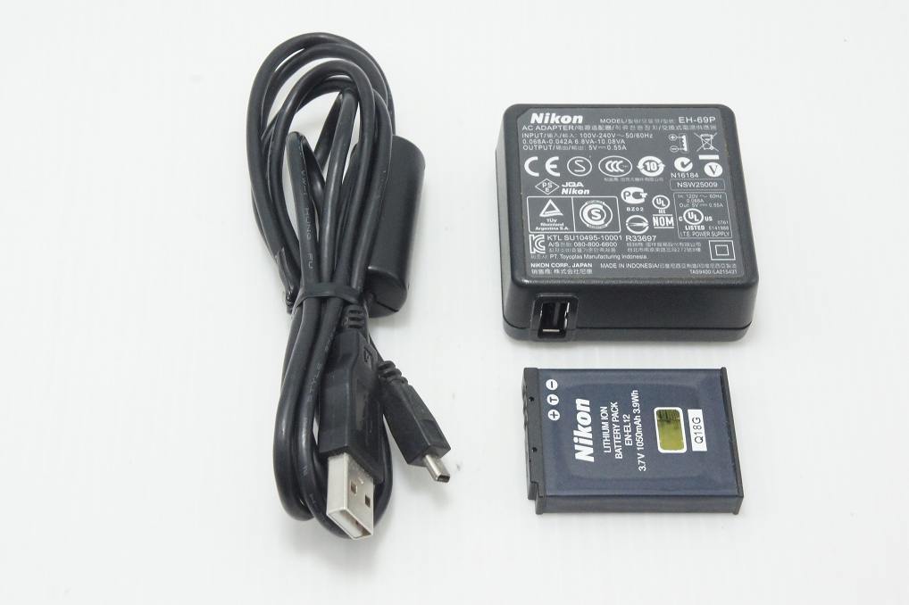 訳あり品 Nikon ニコン COOLPIX S9300 コンパクトデジタルカメラ ネイビーブルー 260826k