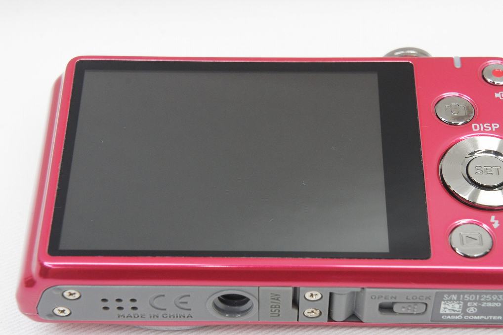 美品 CASIO カシオ EXILIM EX-ZS20 コンパクトデジタルカメラ レッド 元箱付 250814p
