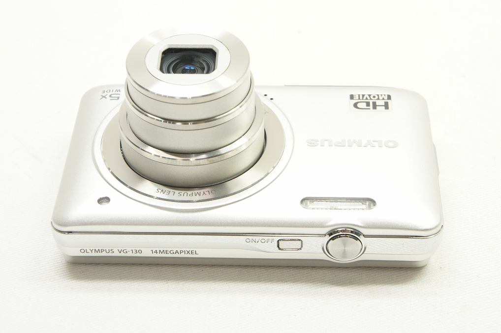 OLYMPUS オリンパス VG-130 コンパクトデジタルカメラ シルバー