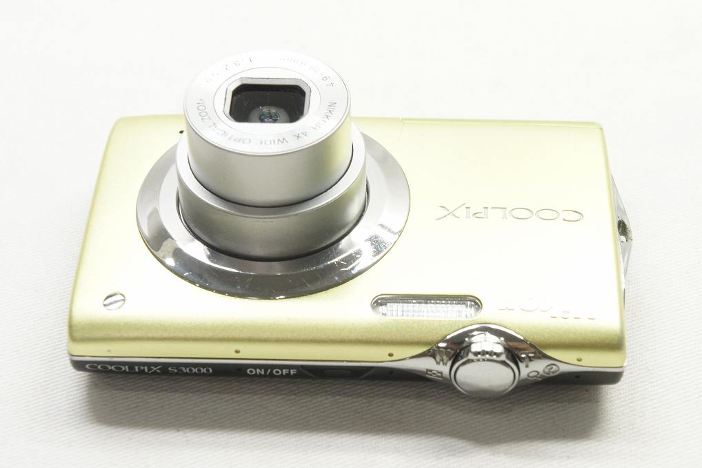 訳あり品 Nikon ニコン COOLPIX S3000 コンパクトデジタルカメラ