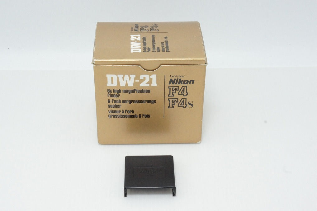 美品 Nikon ニコン DW-21 F4用 高倍率ファインダー 元箱付 260515a