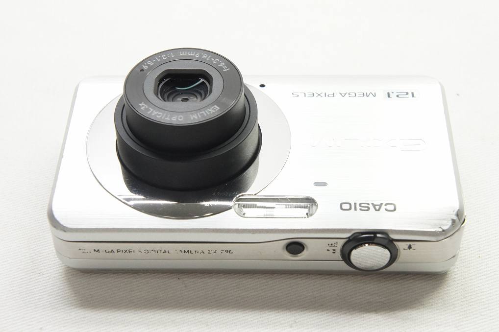 CASIO カシオ EXILIM EX-Z90 コンパクトデジタルカメラ シルバー 250814a