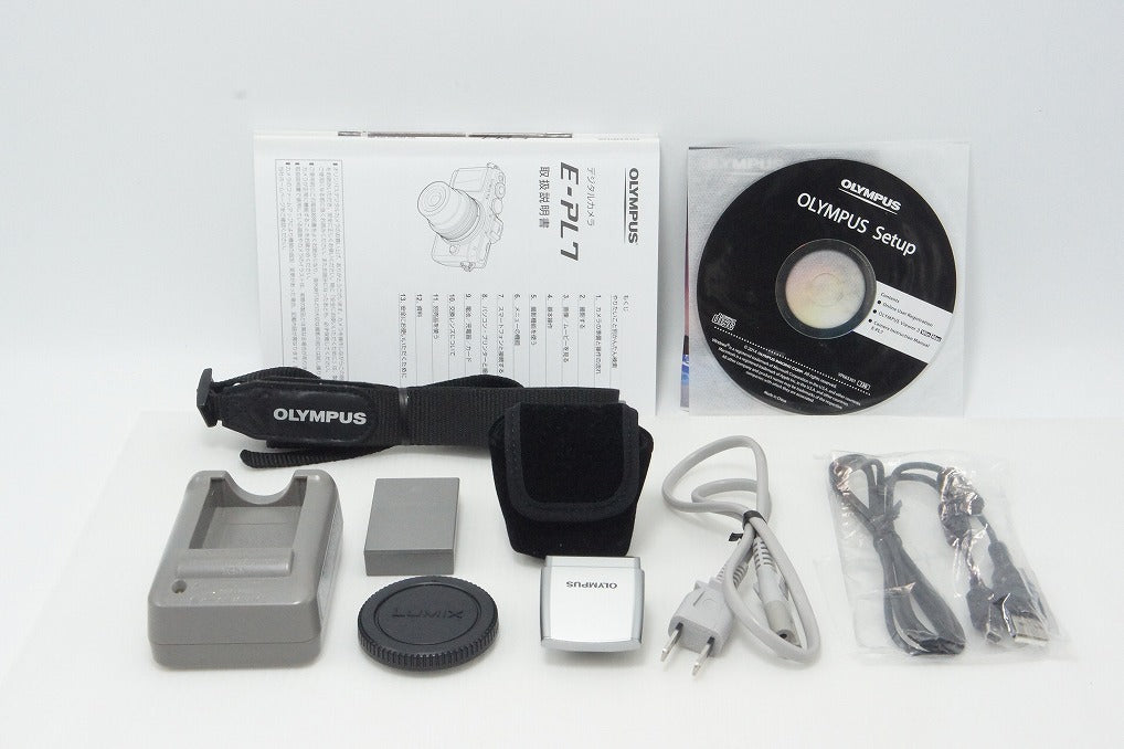 良品 OLYMPUS オリンパス PEN Lite E-PL7 ボディ ミラーレス一眼カメラ ホワイト 260818ac