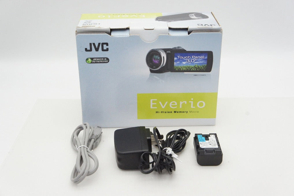 JVC Kenwood Everio GZ-HM33 Digital Video Camera White With Original Box 260319ar