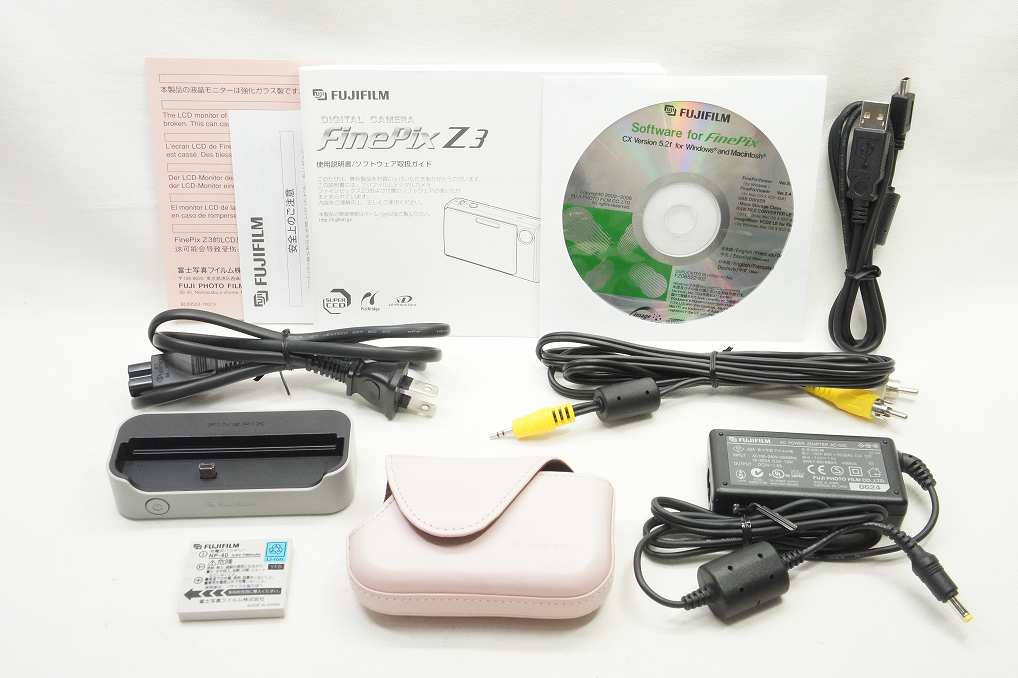 FUJIFILM フジフィルム FinePix Z3 コンパクトデジタルカメラ ピンク ケース付 250815c