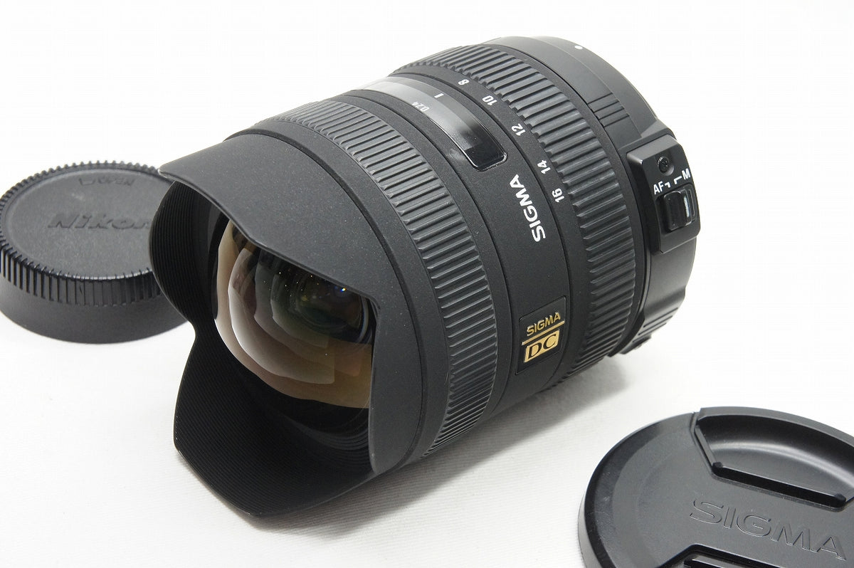良品 SIGMA シグマ 8-16mm F4.5-5.6 DC HSM Nikon ニコン Fマウント ...