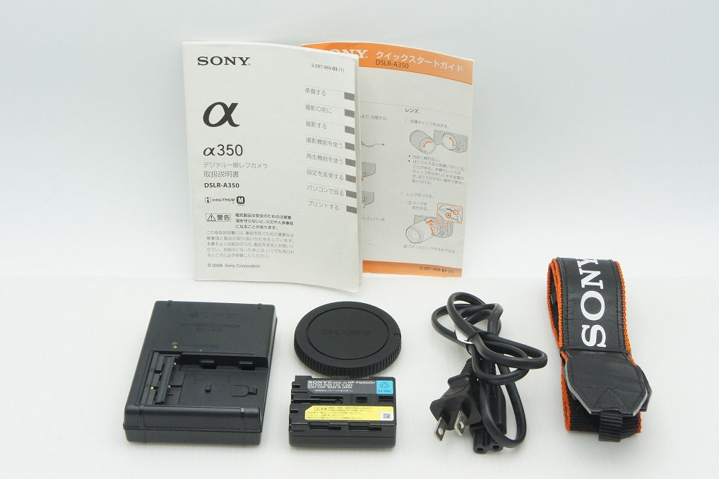 美品 SONY ソニー α350 ボディ DSLR-A350 デジタル一眼レフカメラ 260213d