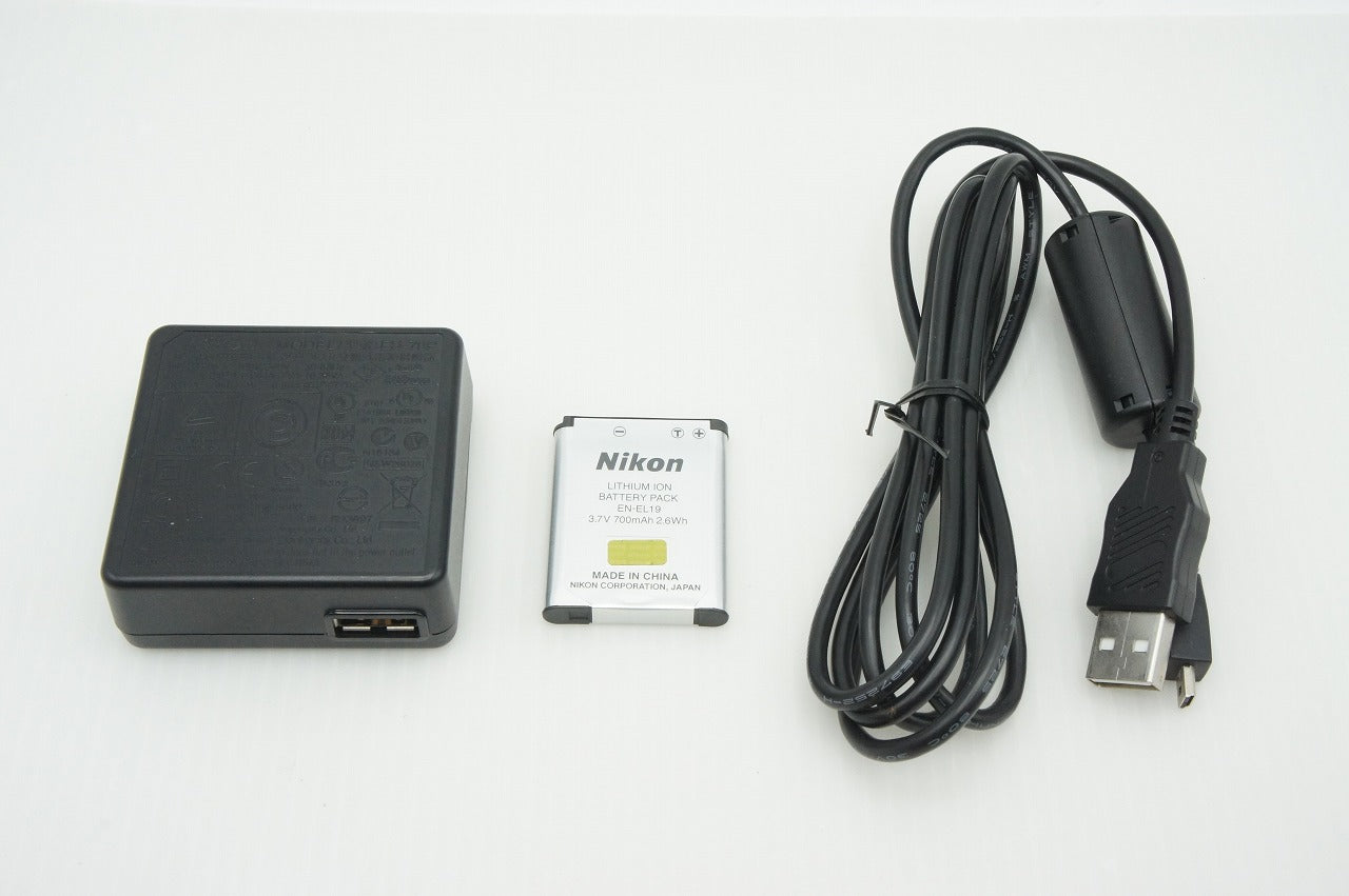 良品 Nikon ニコン COOLPIX S3400 コンパクトデジタルカメラ レッド 260213j