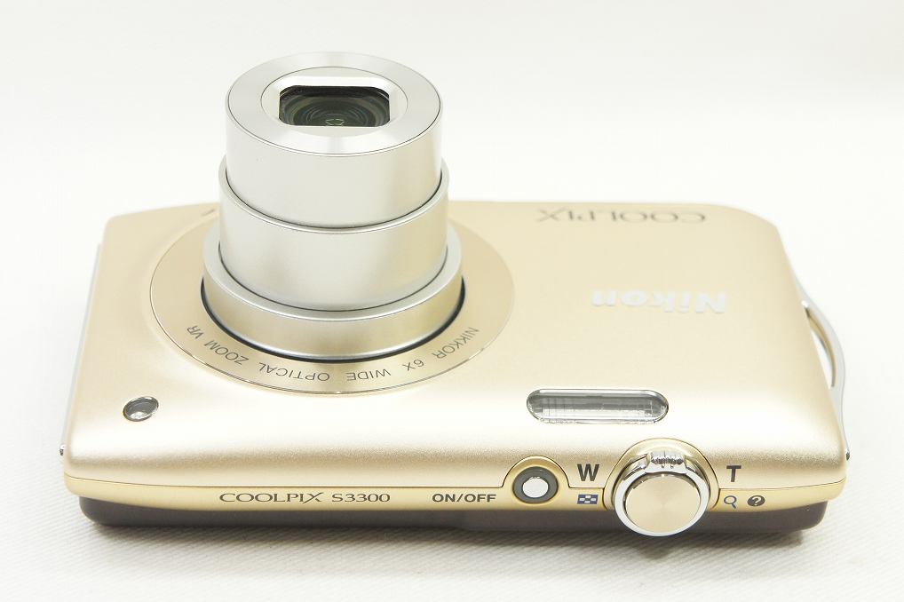 【動作未確認】Nikon COOLPIX S3300 ゴールド Nikon ニコン COOLPIX S3300 コンパクトデジタルカメラ スイート