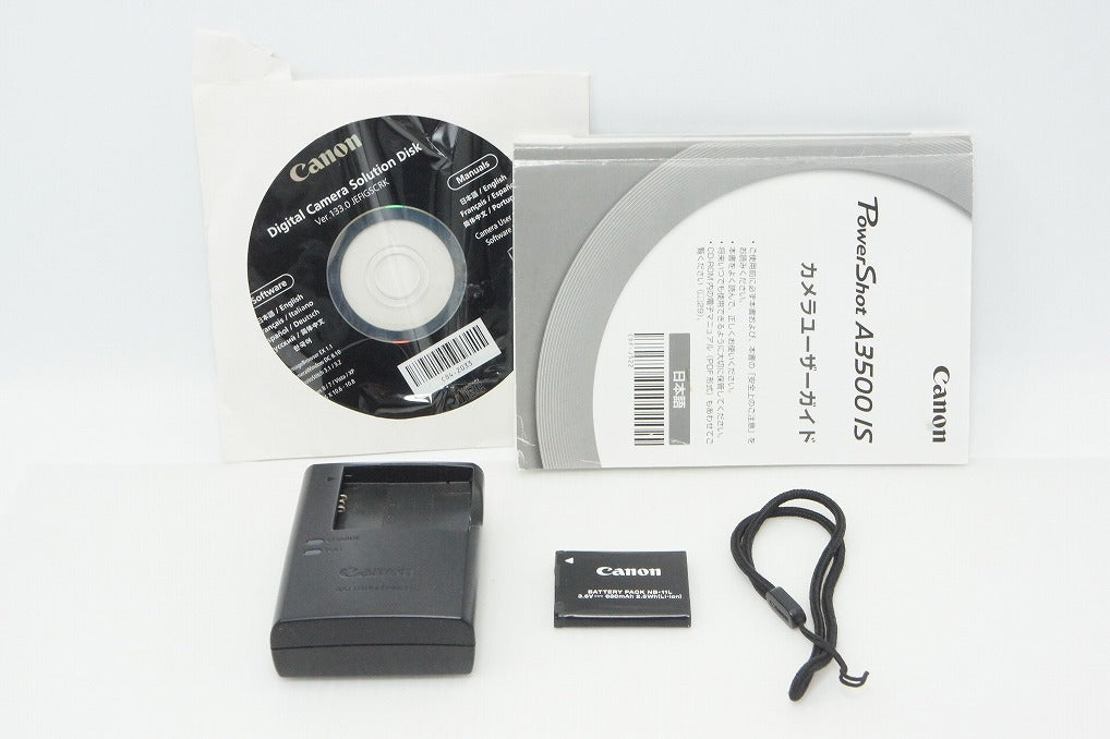 Canon PowerShot A3500 IS Compact Digital Camera Silver 260324e