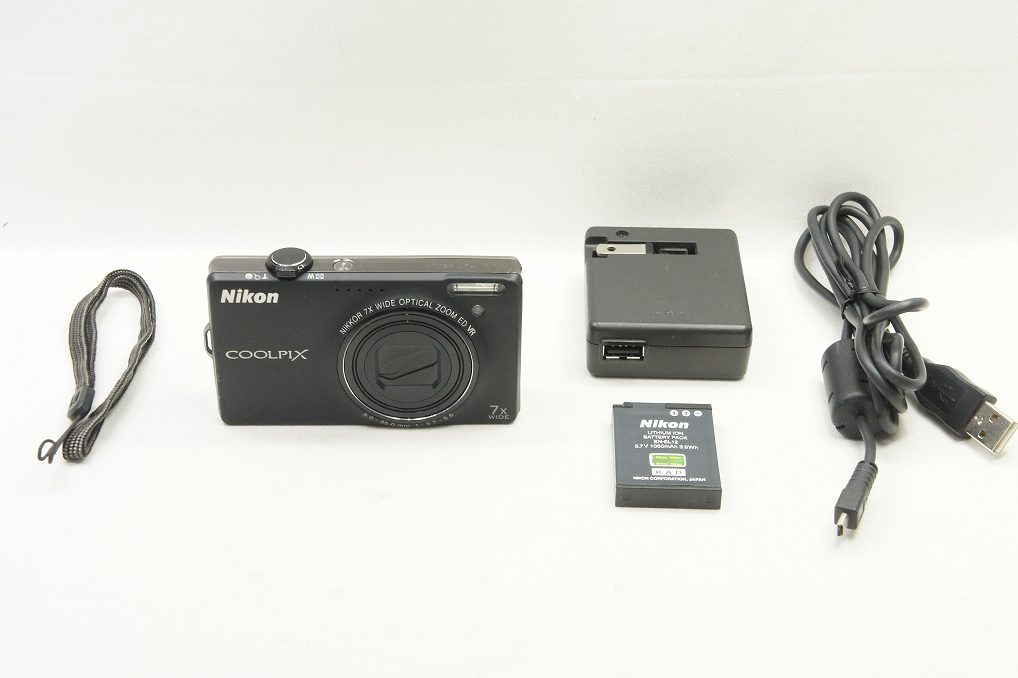 Nikon ニコン COOLPIX S6000 コンパクトデジタルカメラ ノーブルブラック 250602g
