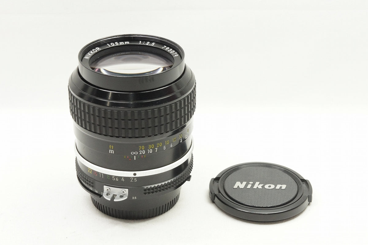 Nikon ニコン Ai Nikkor 105mm F2.5 単焦点レンズ 230524t – アルプス