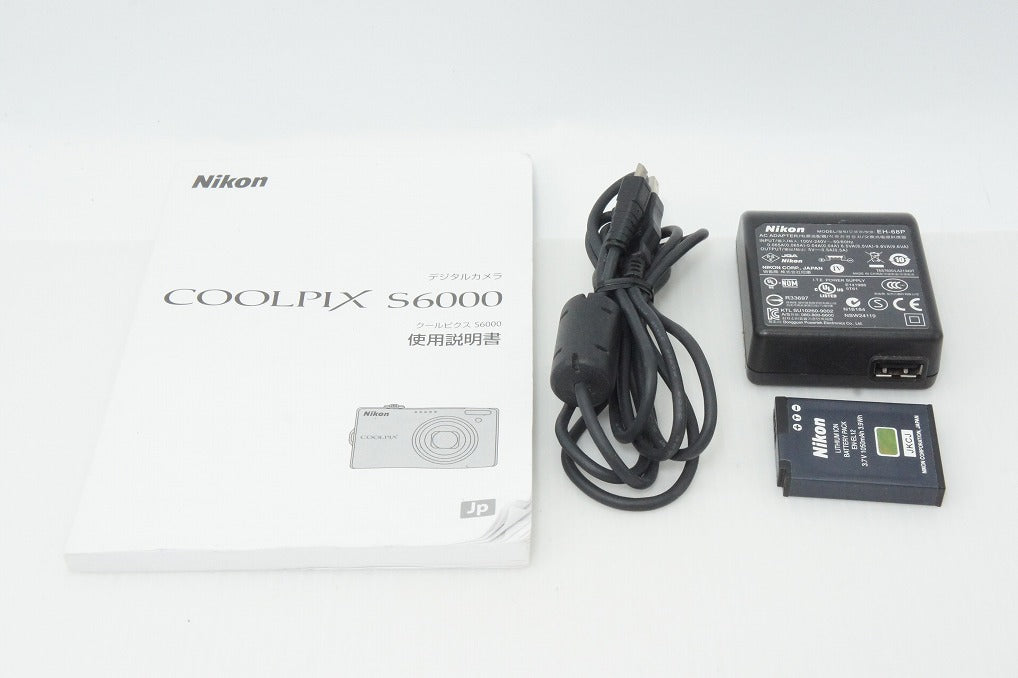 訳あり品 Nikon ニコン COOLPIX S6000 コンパクトデジタルカメラ レッド 260326l