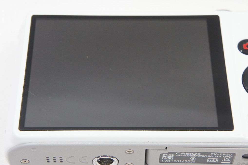 良品 CASIO カシオ EXILIM EX-ZR20 コンパクトデジタルカメラ ホワイト 250817f