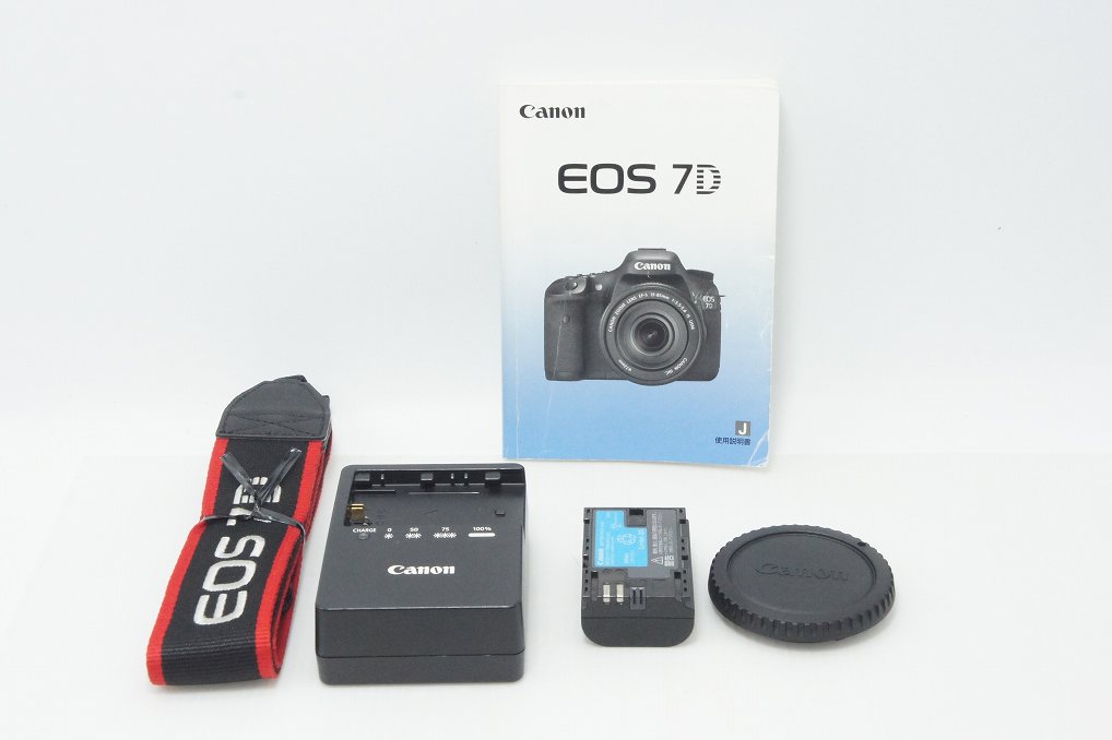 良品 Canon キヤノン EOS 7D ボディ デジタル一眼レフカメラ 260903n