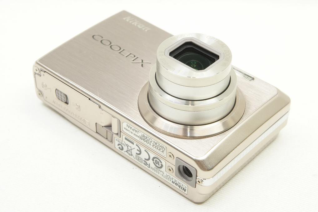 良品 Nikon ニコン COOLPIX S600 コンパクトデジタルカメラ ピンクゴールド 元箱付 250827i