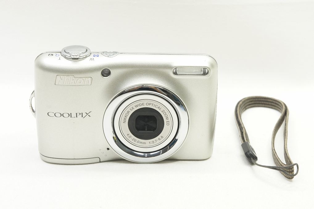 訳あり品 Nikon ニコン COOLPIX L23 コンパクトデジタルカメラ シルバー 250827h
