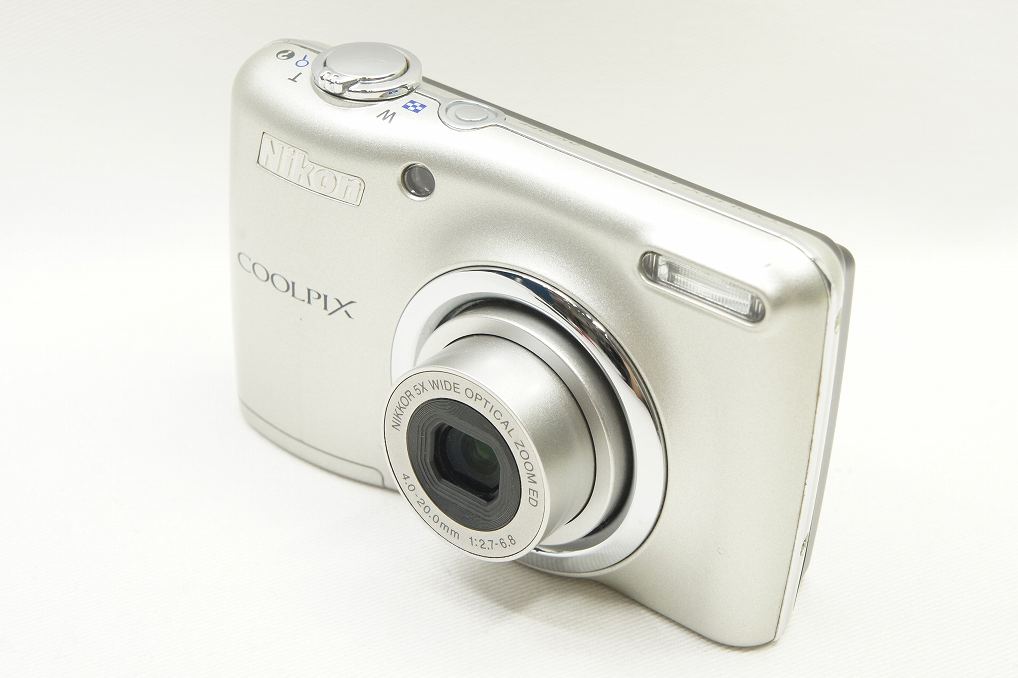 訳あり品 Nikon ニコン COOLPIX L23 コンパクトデジタルカメラ シルバー 250827h