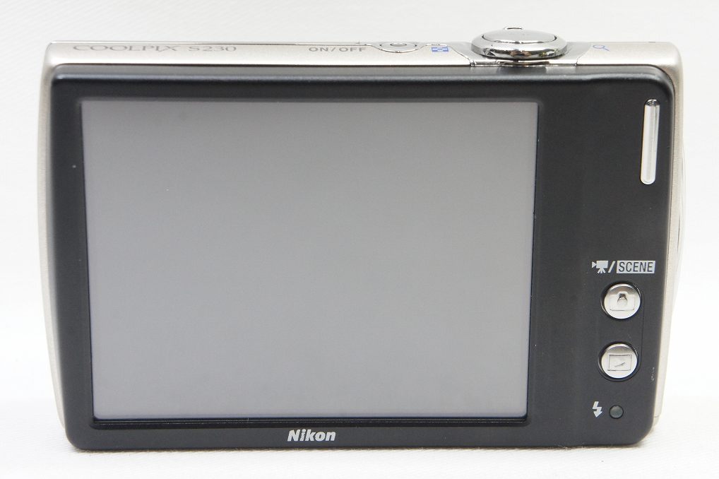 訳あり品 Nikon ニコン COOLPIX S230 コンパクトデジタルカメラ ソリッドシルバー 250825j