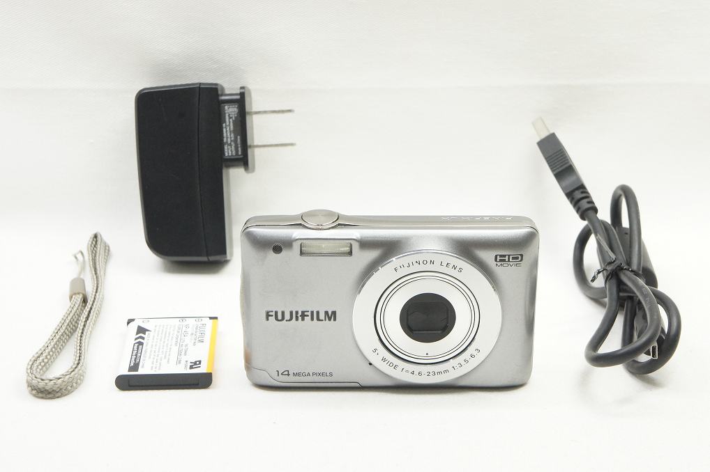 FUJIFILM フジフィルム FinePix JX500 コンパクトデジタルカメラ シルバー 250828f